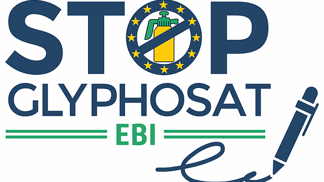 Logo der Europäischen Bürgerinitiative "Glyphosat stoppen"